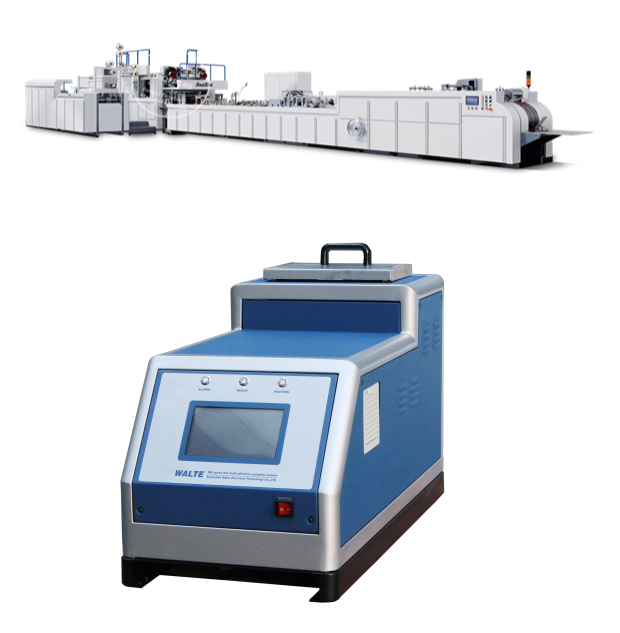 Complete automatic paper bag machine